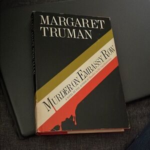 's Murder on Embassy Row - Black and Red Cover